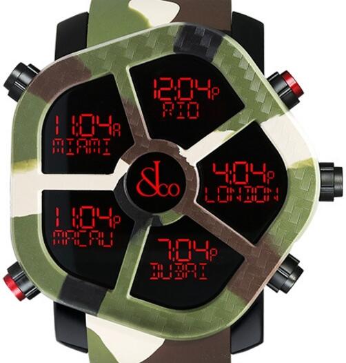 Jacob & Co Replica GH100.11.NS.PC.ANO4D Carbon Camouflage watch